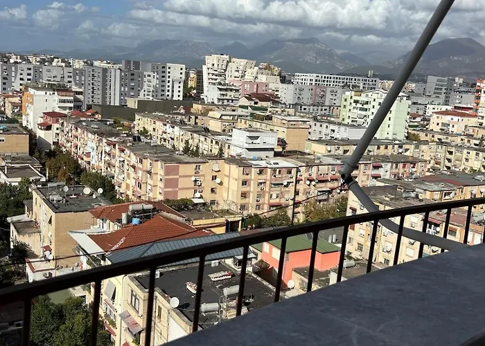 Apartman 10-th Floor Flat With Stunning View Tirana